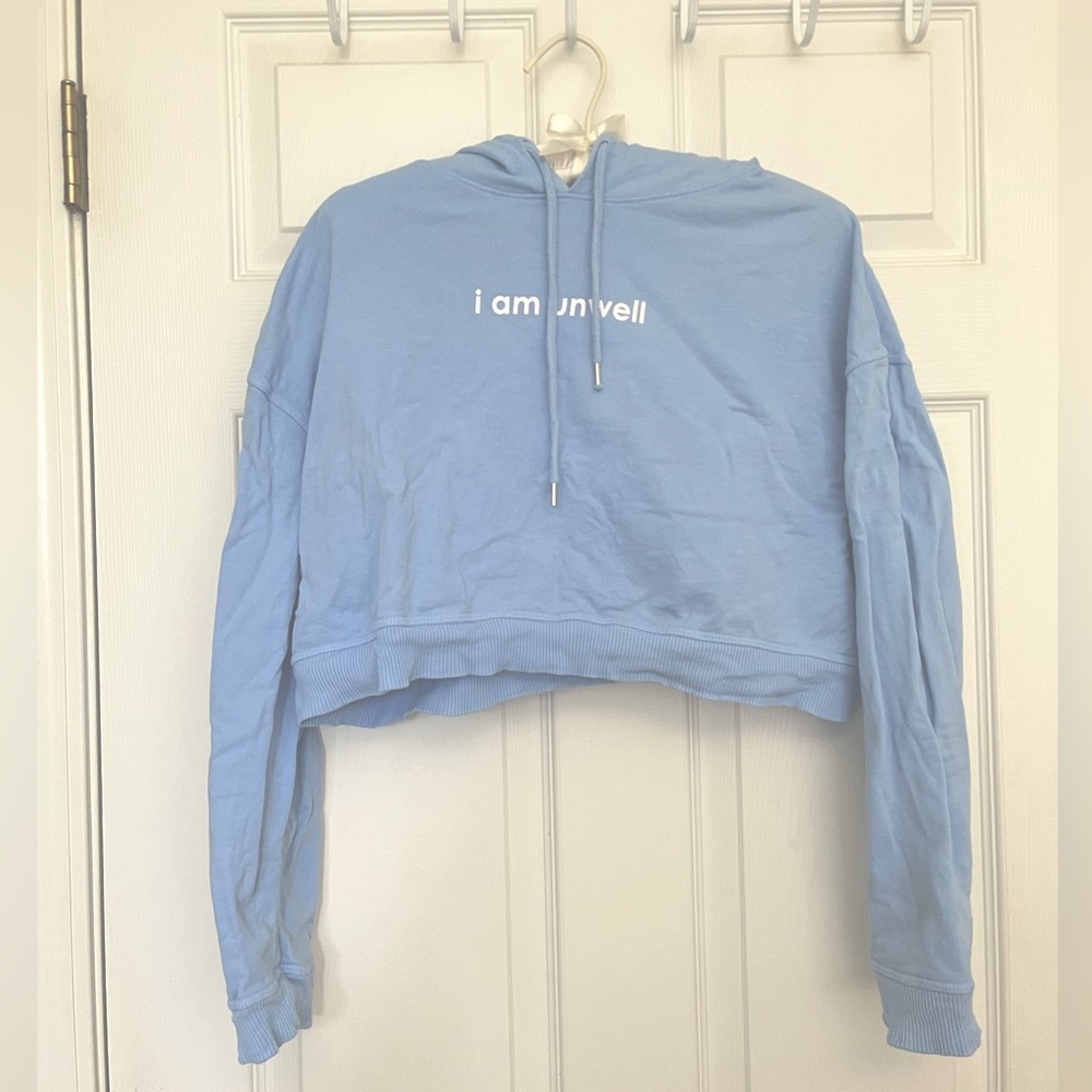 Call her daddy cropped hoodie